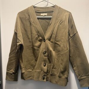 Madewell Sweatshirt  Cardigan